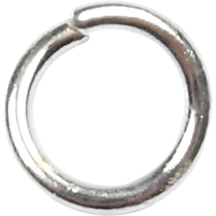 O-ring, stl. 4,4 mm, tjocklek 0,7 mm, försilvrad, 500 st./ 1 förp.