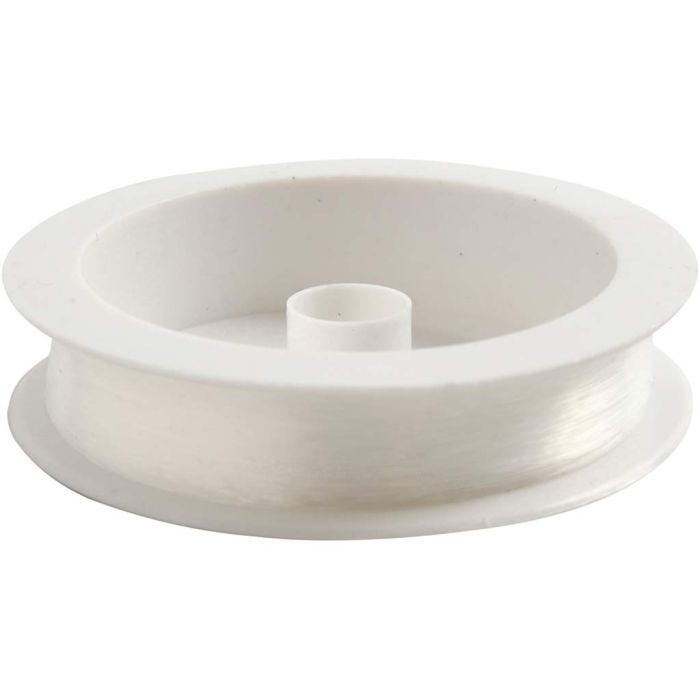 Nylontråd, tjocklek 0,25 mm, Brottgräns: 7,5 kg, 100 m/ 1 rl.