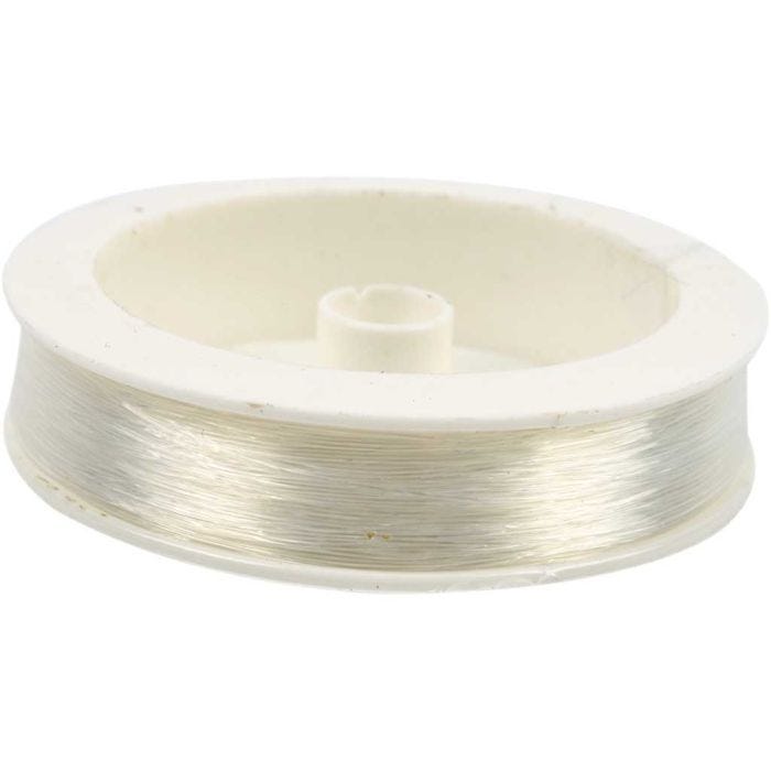 Nylontråd, tjocklek 0,4 mm, Brottgräns: 23 kg, 100m/ 1 rl.