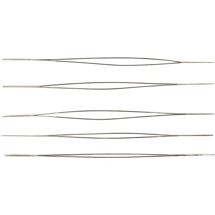 Pärlnål, L: 6 cm, tjocklek 0,3 mm, 5 st./ 1 förp.