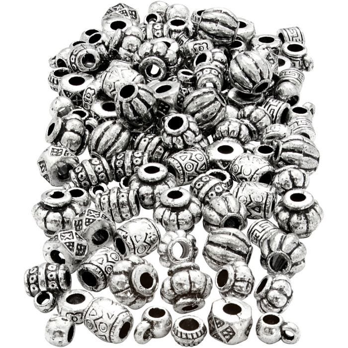 Pärlmix, stl. 7-11 mm, Hålstl. 3 mm, 200g/ 1 förp.