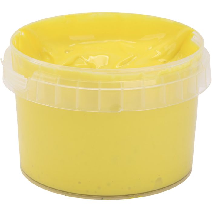 PRIMO Fingerfärg, gul, 250 ml/ 1 flaska