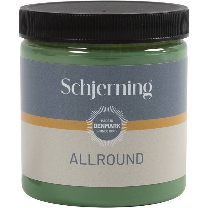 Utomhusfärg, grön, 250 ml/ 1 flaska
