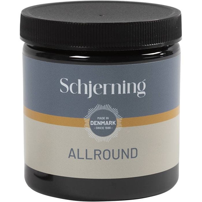 Utomhusfärg, svart, 250 ml/ 1 flaska