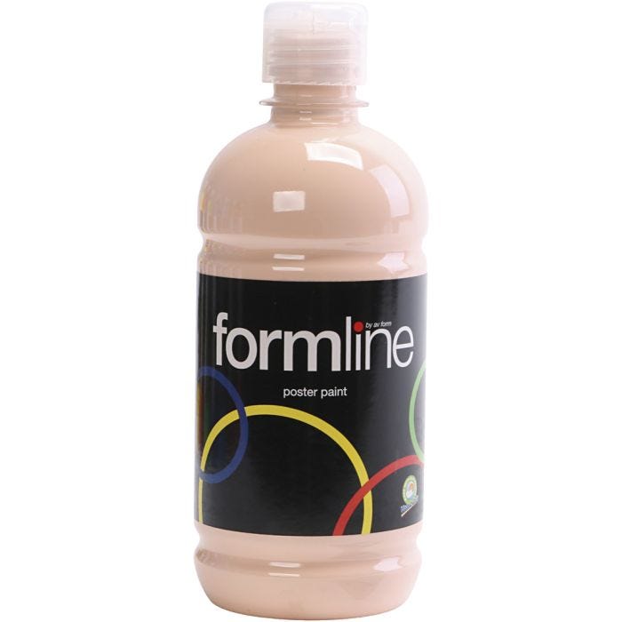 
Temperafärg Matt, beige, 500 ml/ 1 flaska