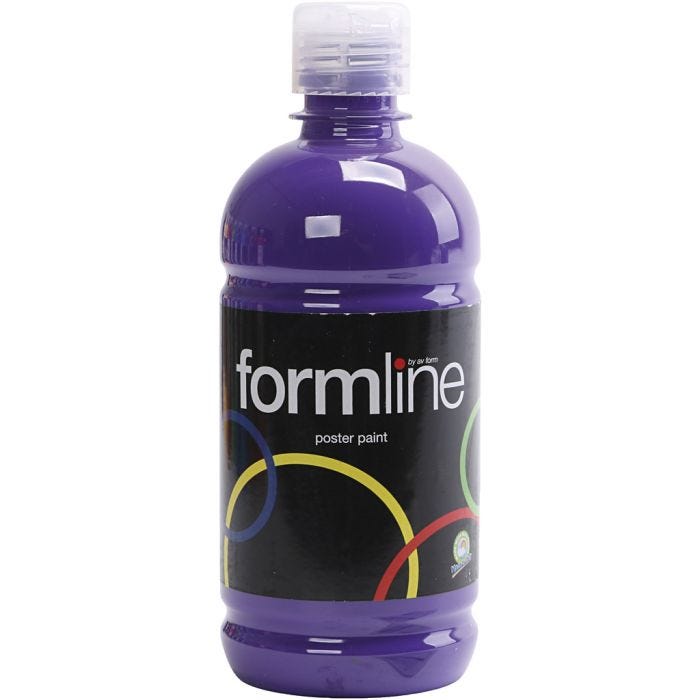 
Temperafärg Matt, violet, 500 ml/ 1 flaska