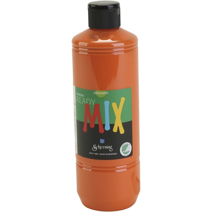 Greenspot Ready Mix, matt, orange, 500 ml/ 1 flaska