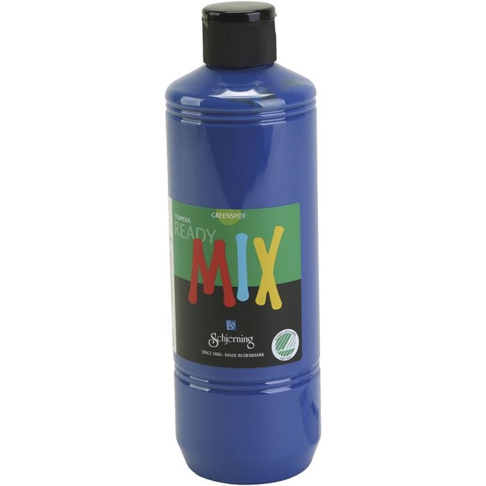 Greenspot Ready Mix, matt, mörkblå, 500 ml/ 1 flaska