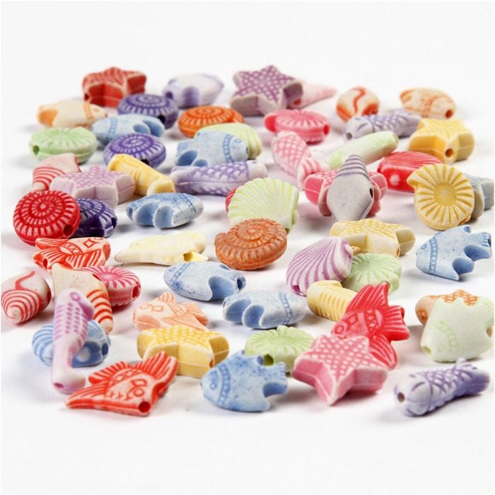Pastellmix, stl. 9-12 mm, Hålstl. 1,2 mm, 110 g, 175 ml/ 1 förp.