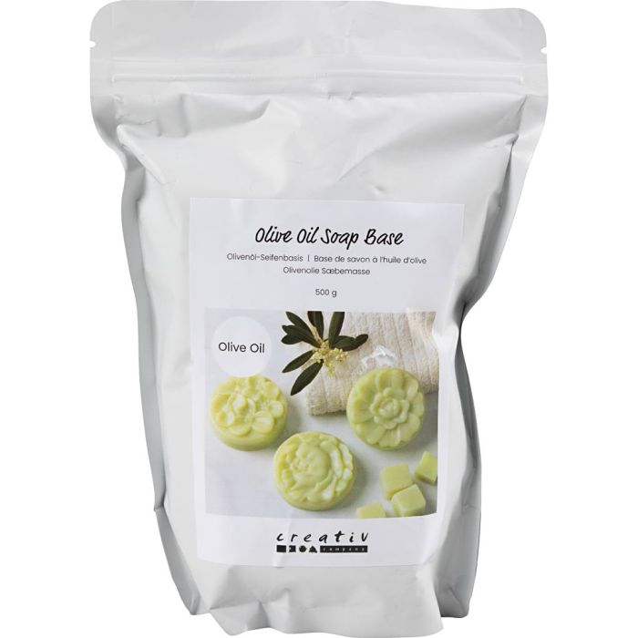 Tvålmassa med olivolja, Granulat, 500 g/ 1 förp.