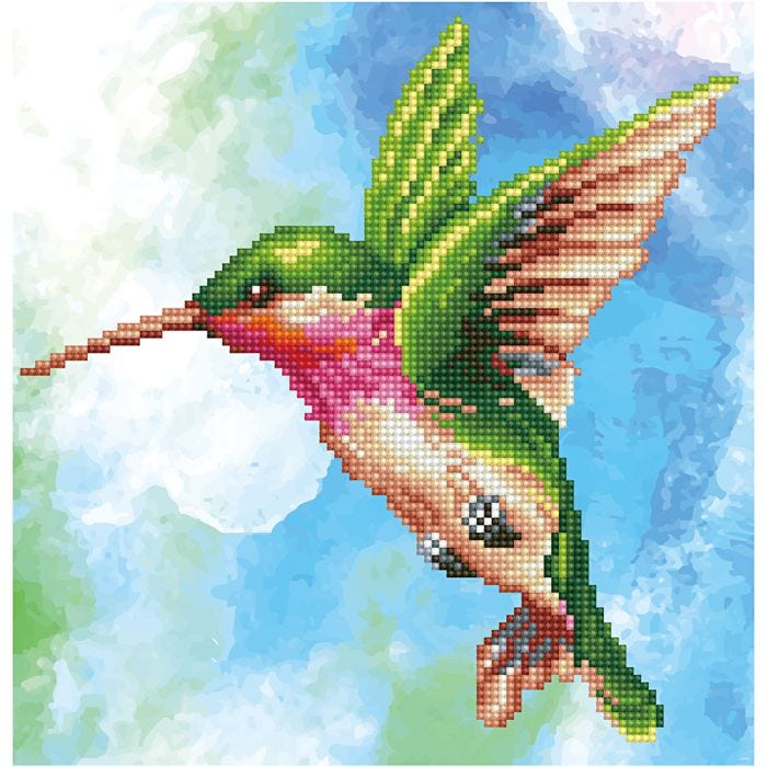 Diamond Dotz, Kolibri, stl. 28x35,5 cm, 1 förp.