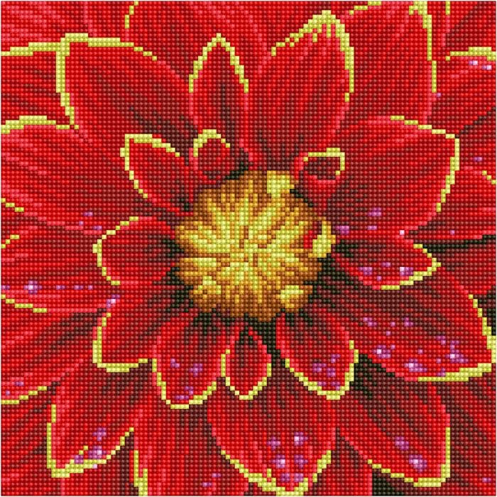 Diamond Dotz, Dahlia, stl. 28x35,5 cm, 1 förp.
