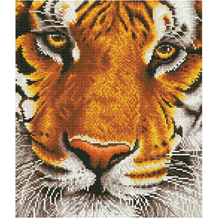 Diamond Dotz, Tiger, stl. 36x42 cm, 1 förp.