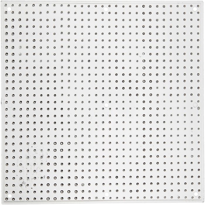 Pärlplattor, stor fyrkant, stl. 14,5x14,5 cm, medium, 10 st./ 1 förp.