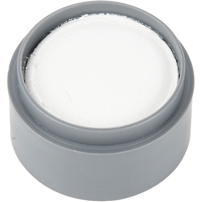 Grimas Ansiktsfärg, vit, 15 ml/ 1 burk