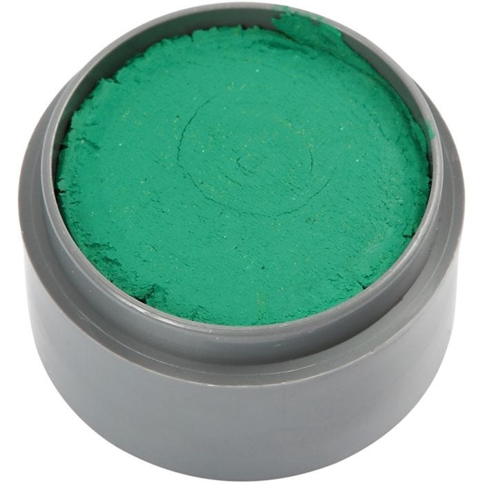 Grimas Ansiktsfärg, grön, 15 ml/ 1 burk