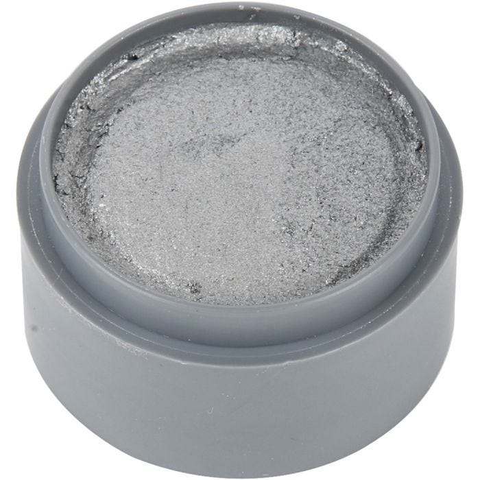 Grimas Ansiktsfärg, silver, 15 ml/ 1 burk