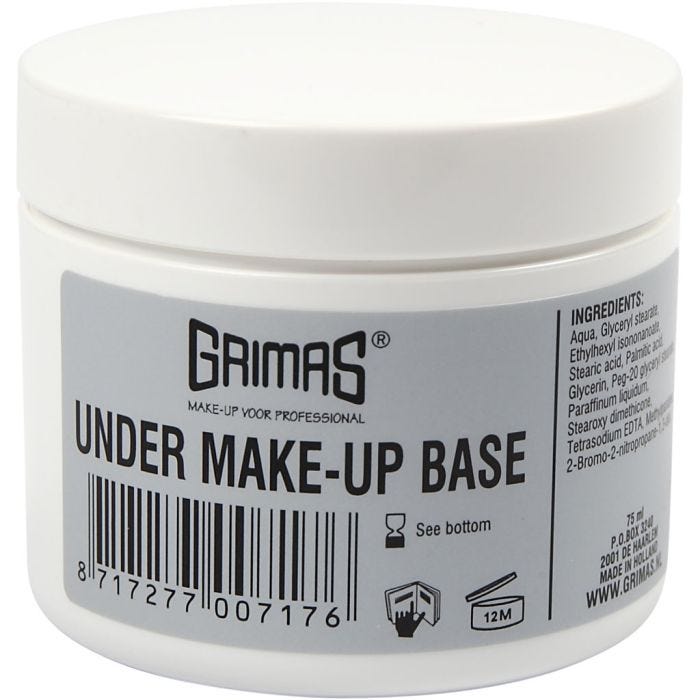 Grimas underlagskräm, 75 ml/ 1 flaska