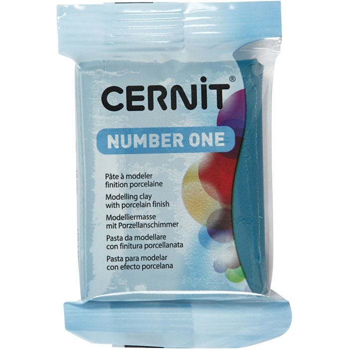 Cernit, duck blue (230), 56 g/ 1 förp.