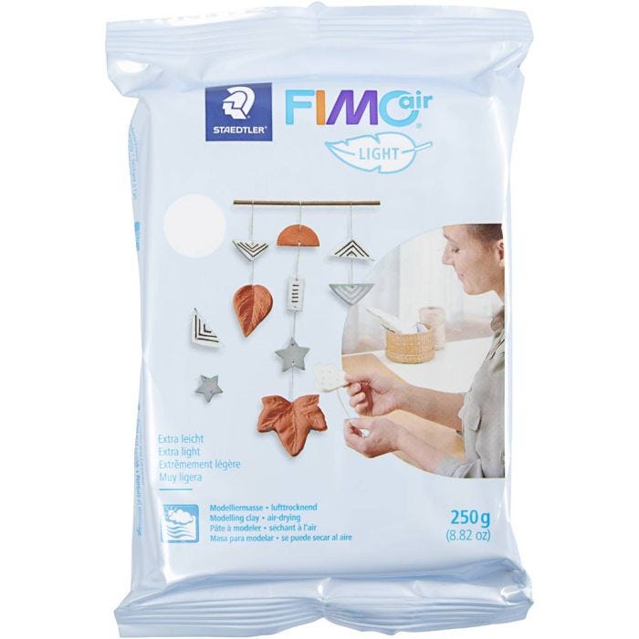 FIMO® Air , light, bright white, 250 g/ 1 förp.