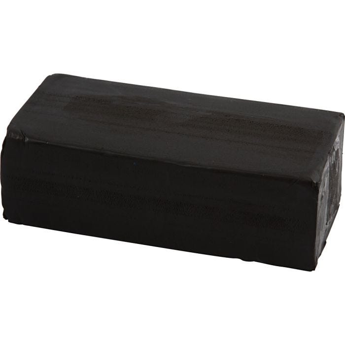 Modellera, stl. 13x6x4 cm, svart, 500 g/ 1 förp.