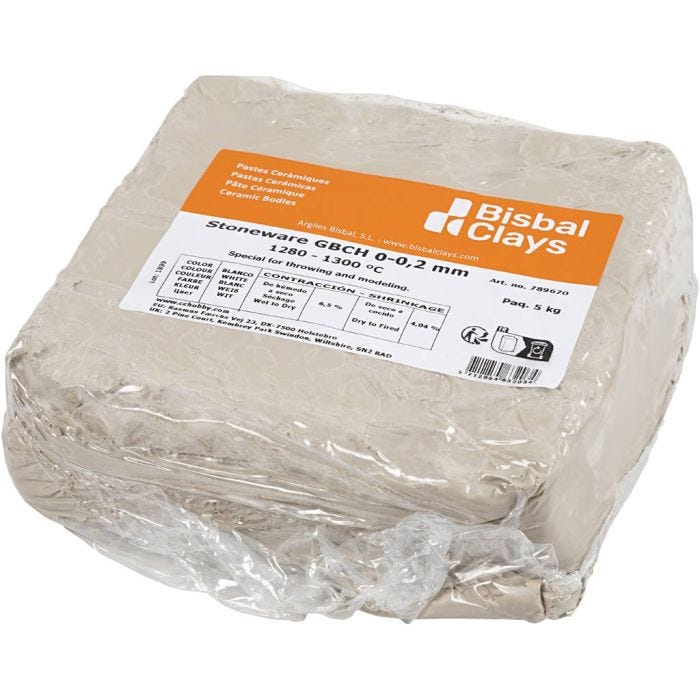 Stengodslera, råvit, 5 kg/ 1 förp.
