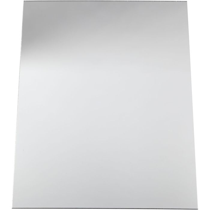 Spegelplast, 29,5x21 cm, tjocklek 1,1 mm, 1 ark
