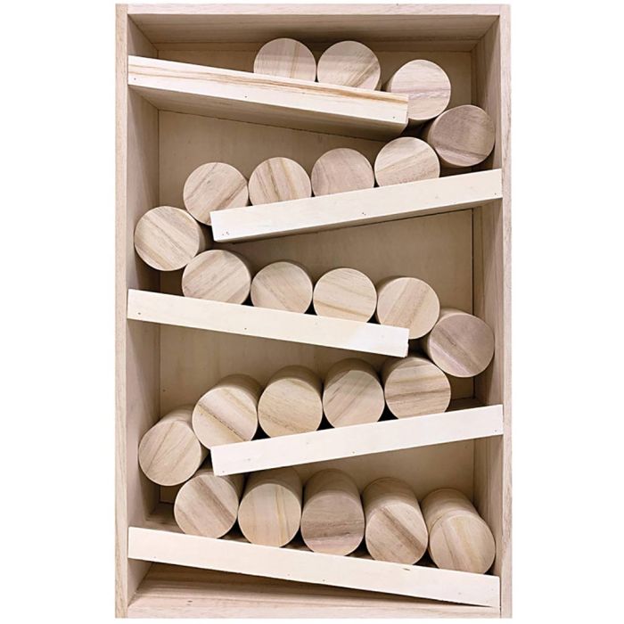 Adventskalender som du kan göra personlig, stl. 45,5x29x7,8 cm, 1 st.