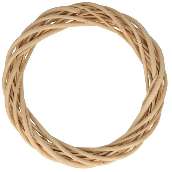 Korgkrans att dekorera, stl. 25 cm, 1 st.