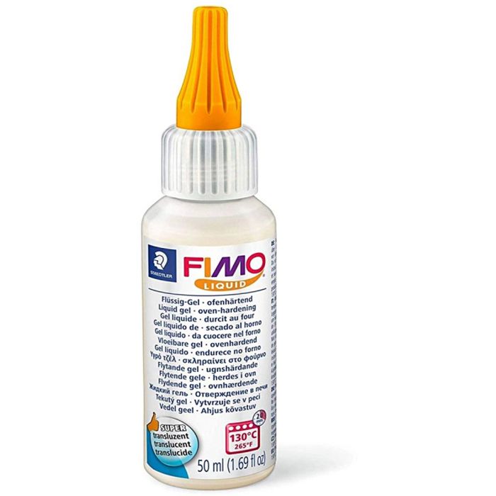 Transparent flytande Fimo - Soft, 200 ml/ 1 flaska