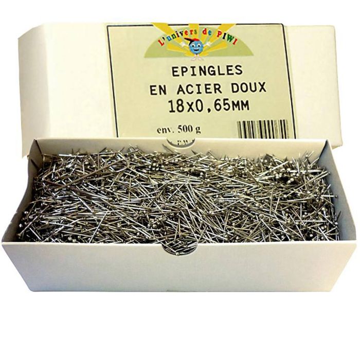 Paljettnål, stl. 18 mm, 500 g/ 1 förp.