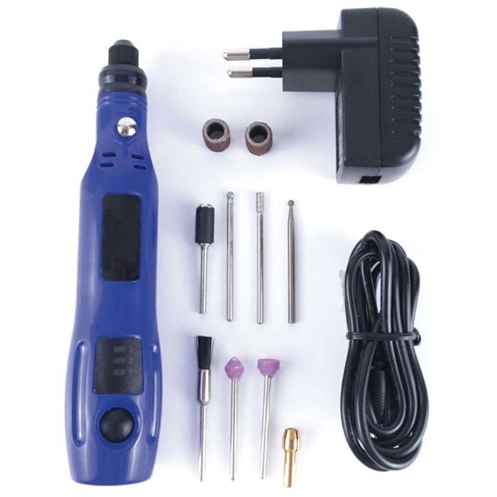 Glasgravyrset och tillbehör, 12 st./ 1 förp.