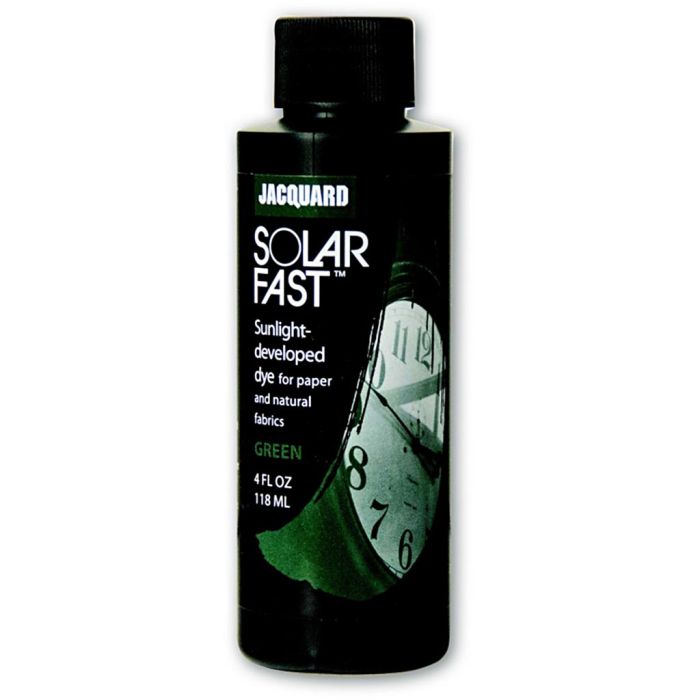 Jacquard Solarfast – Ljuskänslig färg, grön (109), 118 ml/ 1 flaska