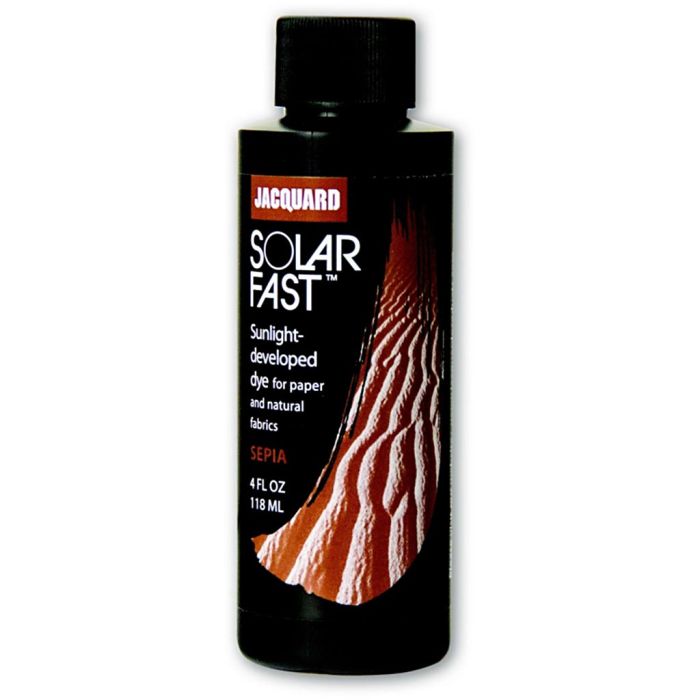 Jacquard Solarfast – Ljuskänslig färg, sepia (111), 118 ml/ 1 flaska