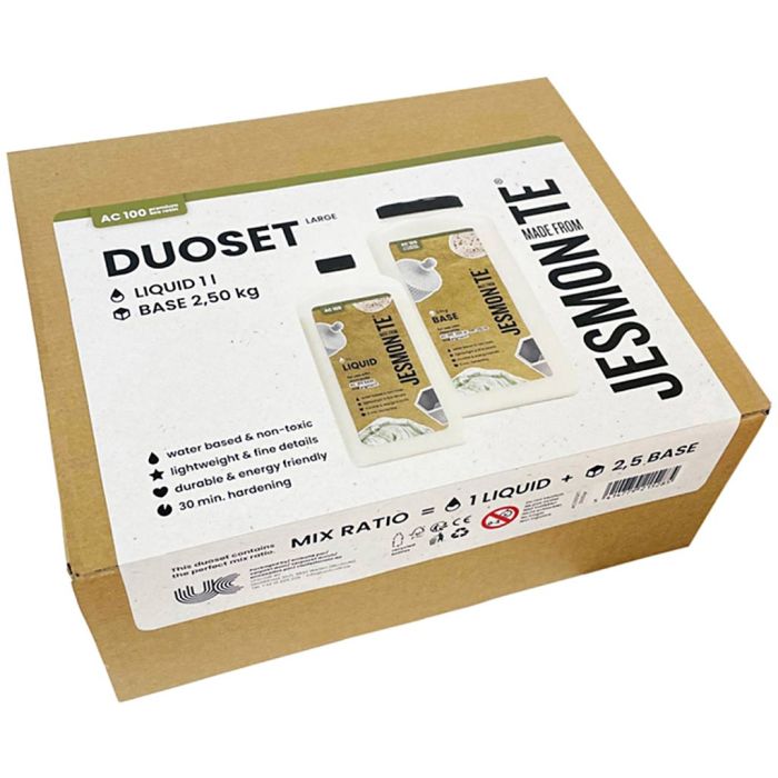 Jesmonite AC 100 Basvätska - Pulverbas, 2.5 kg/ 1 förp.