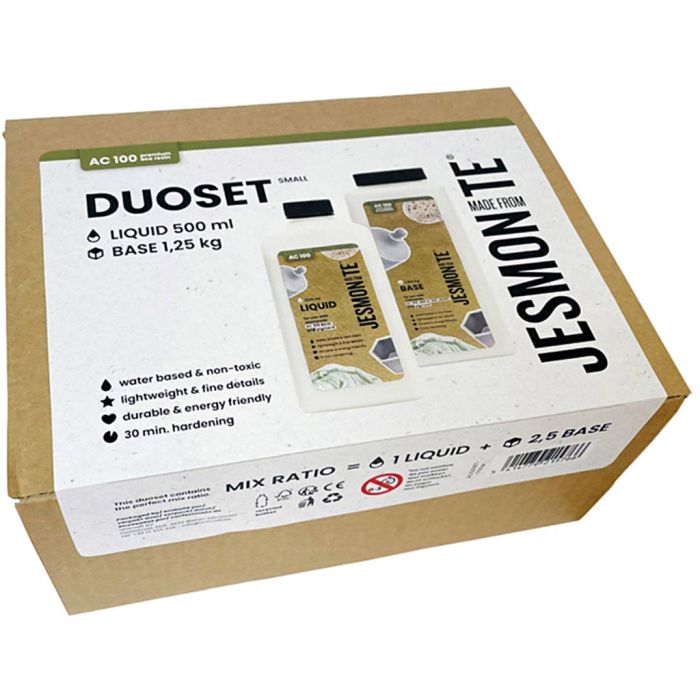 Jesmonite AC 100 Basvätska - Pulverbas, 1.25 kg/ 1 förp.