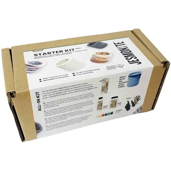 Jesmonite Kit - Rund kruka, 1 förp.