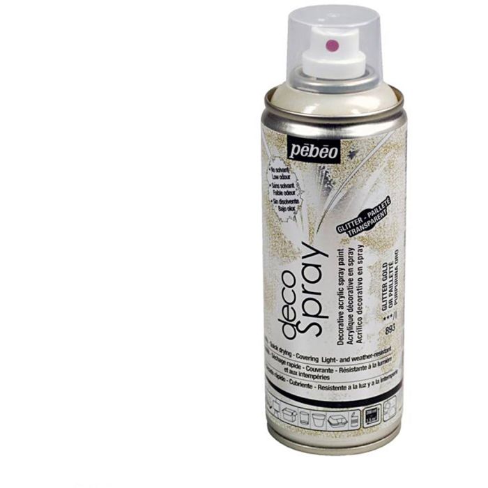 DecoSpray sprayfärg, guld, 200 ml/ 1 burk