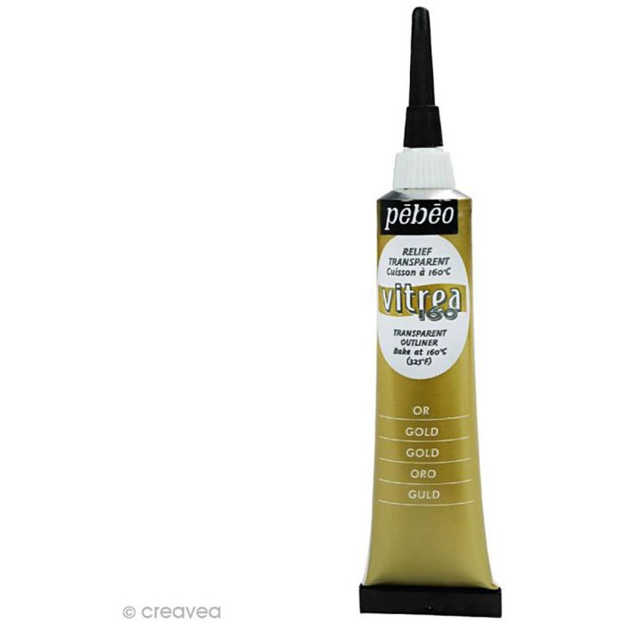 Cerneglas V160, nr. V160, guld, 20 ml/ 1 burk