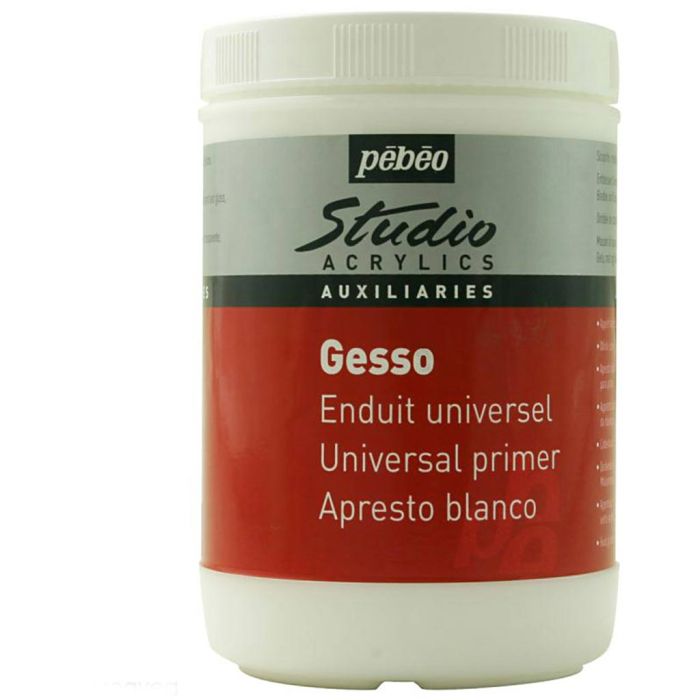 Pebeo Studio Gesso, vit, 1000 ml/ 1 förp.