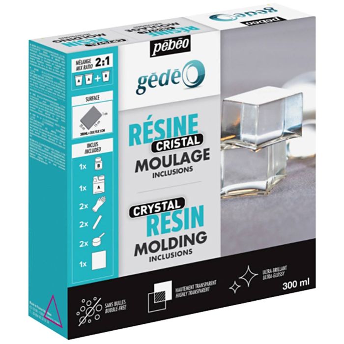Gédéo Resin – Crystal kit, 300 ml/ 1 förp.