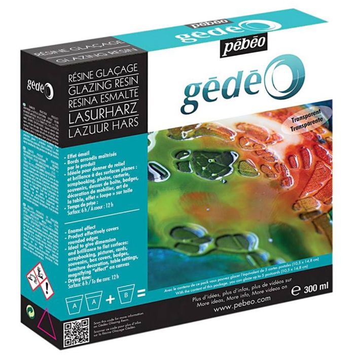 Gédéo resin - Glasyrkit, 300 ml/ 1 förp.