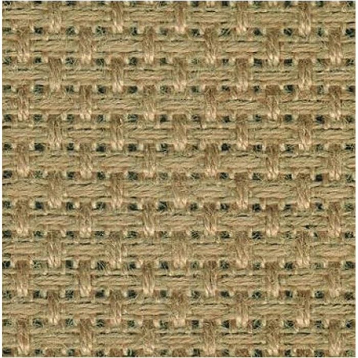 Aida jute broderityg, B: 140 cm, natur, 3 m/ 1 förp.