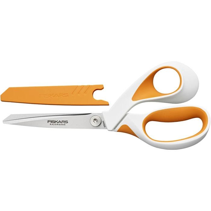 Fabric RazorEdge Softgrip® skräddarsax, L: 21 cm, 1 st.