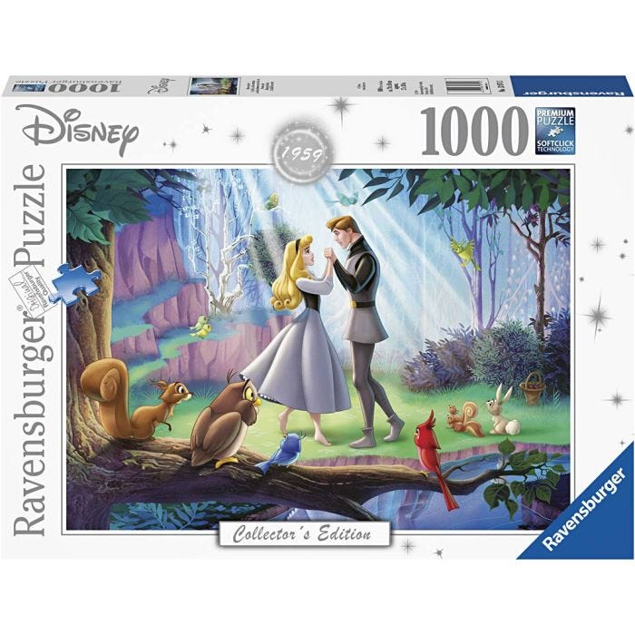 Ravensburger pussel Kattungar, Törnrosa, 1000 brickor, 1 st.