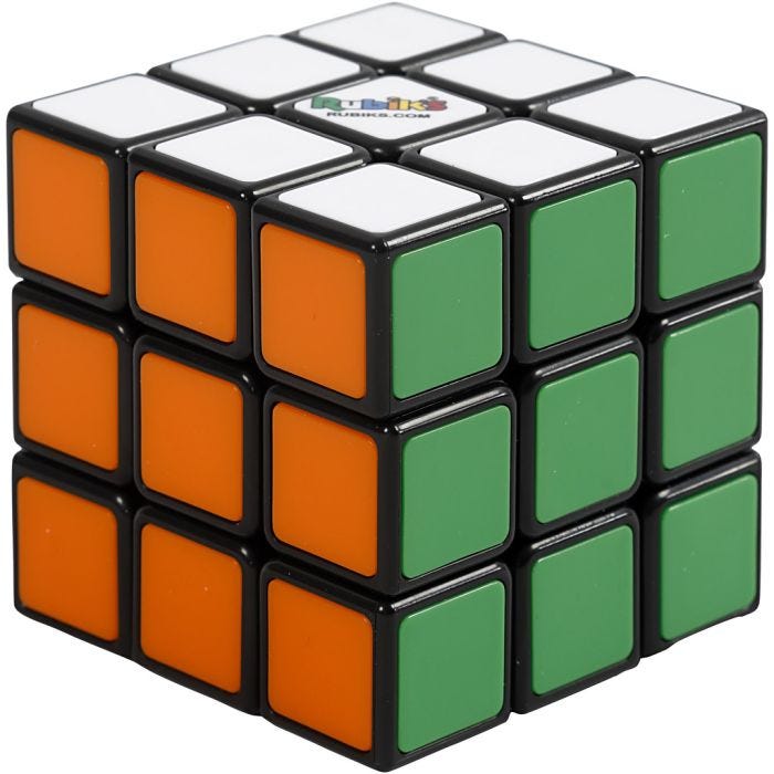 Rubiks kub. Stl. 3 x 3., 1 förp.