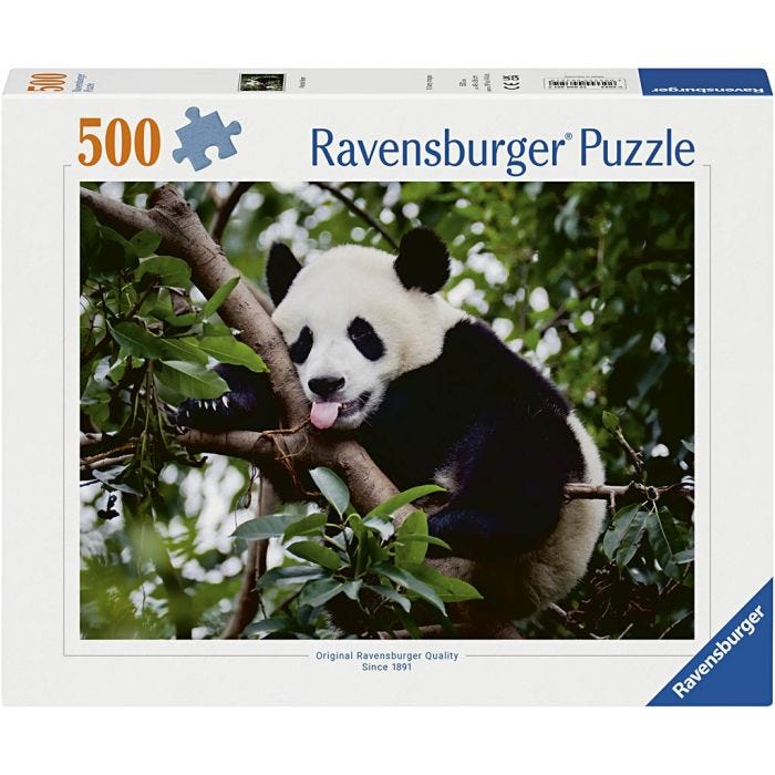 Ravensburger pussel Kattungar, Panda, 500 brickor, 1 förp.