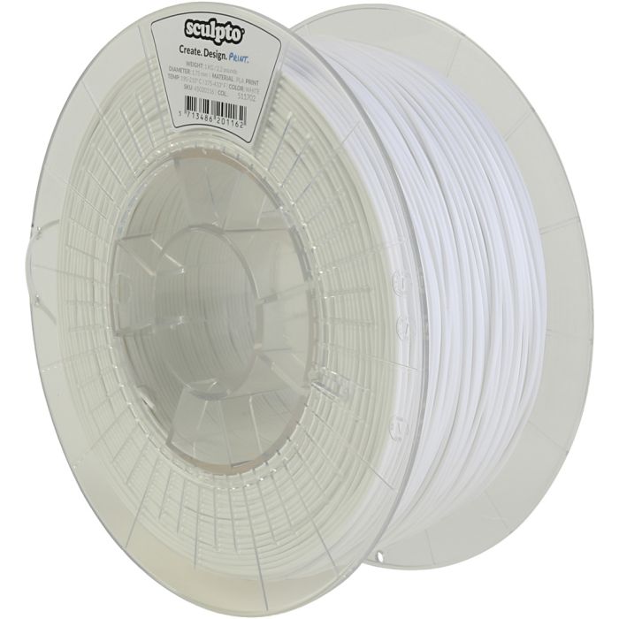 Sculpto filament, vit, 1 kg