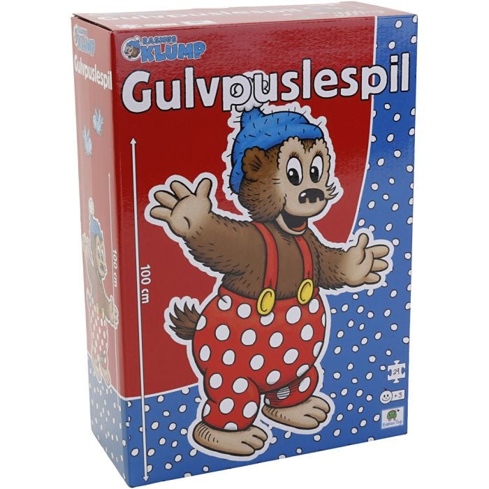 Rasmus Nalle Golvpussel, 29 brickor, 1 st.