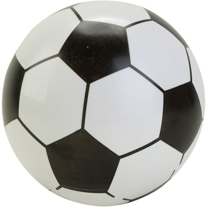 Plastbollar, Dia. 20 cm, 70 g, mixade färger, 10 st./ 1 förp.